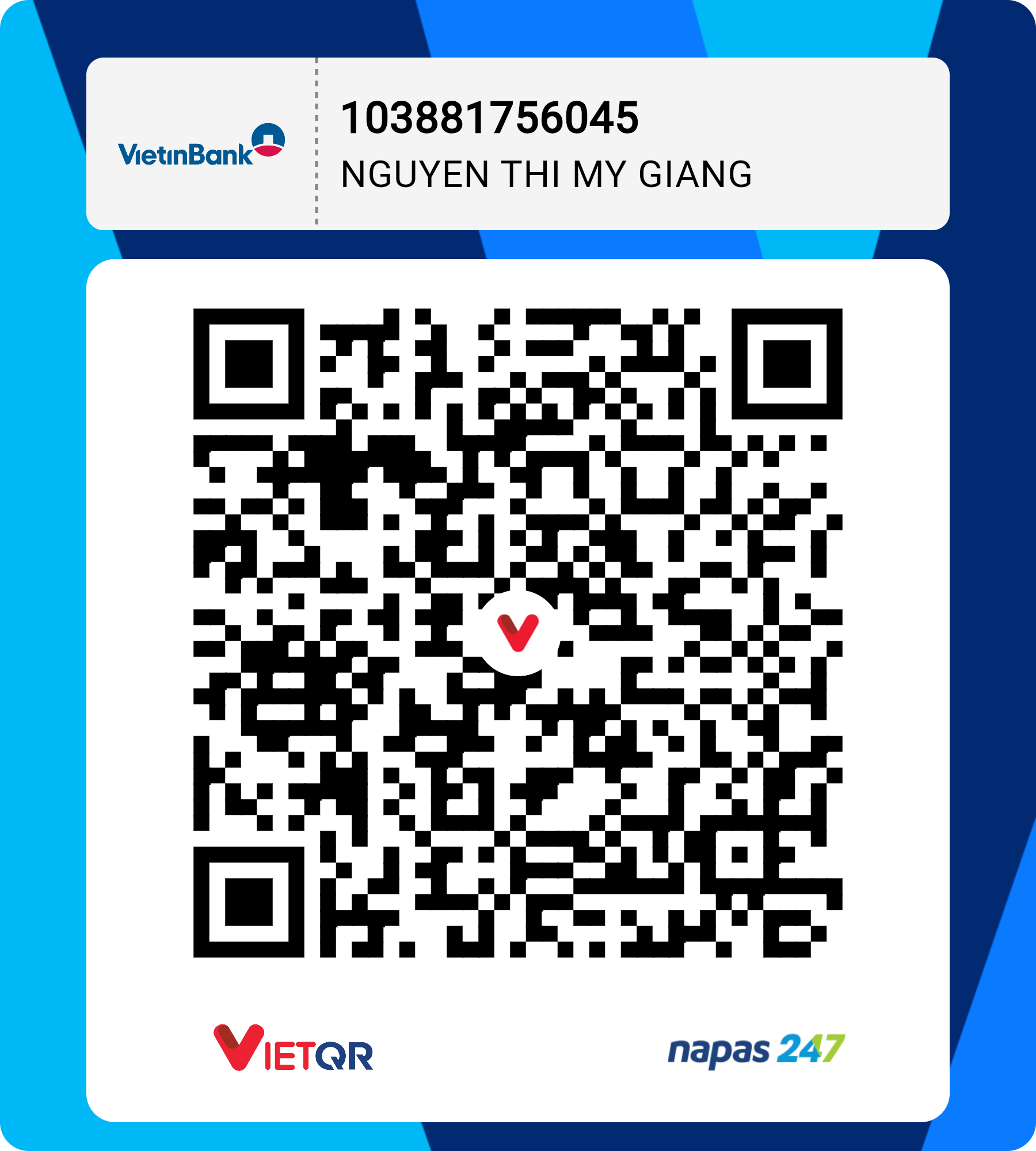 Mã QR chuyển khoản VietQR